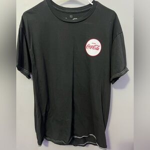 Coca Cola Black Short Sleeve Tee